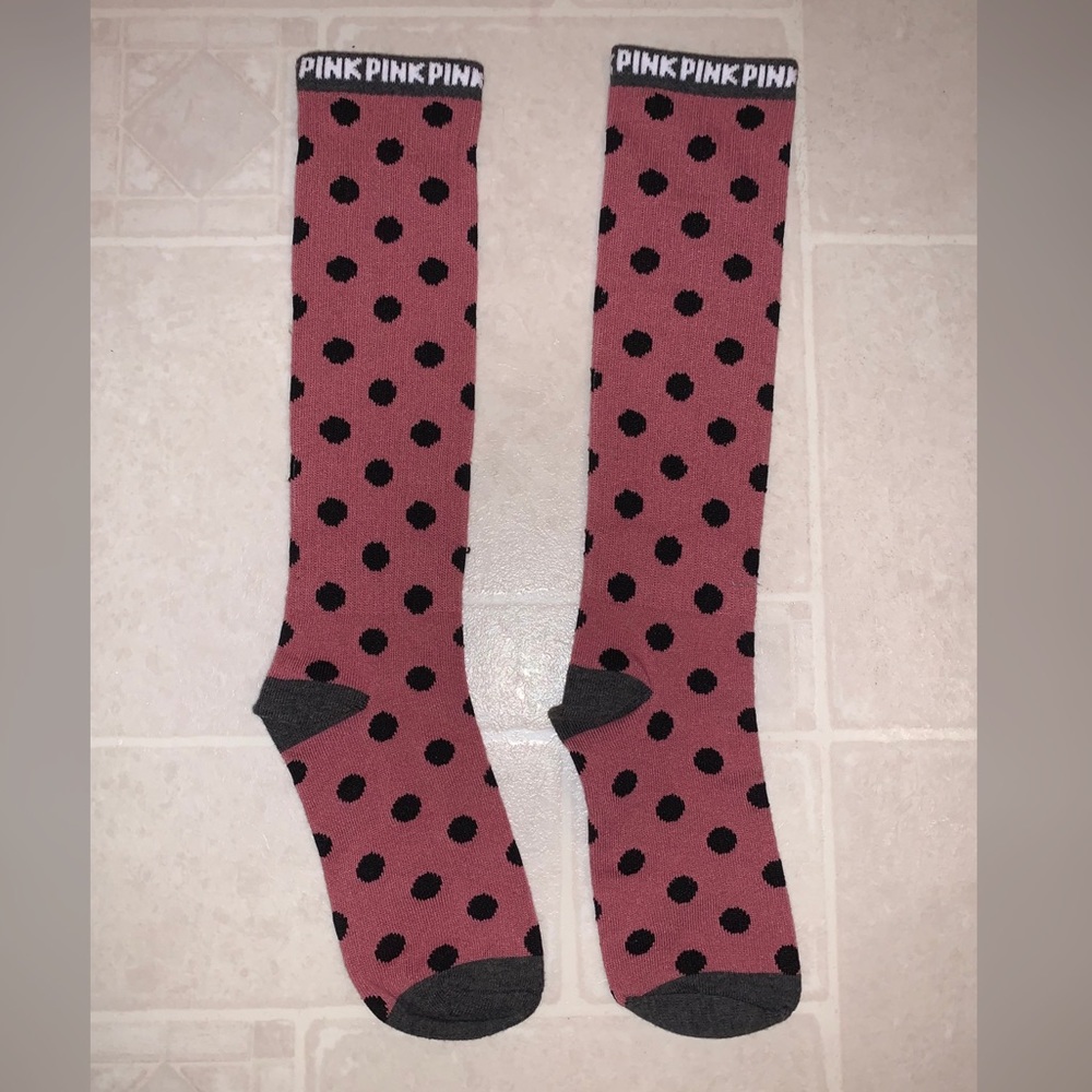 Victoria’s Secret pink socks